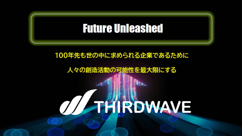 Future Unleashed=未来を解放するスローガン