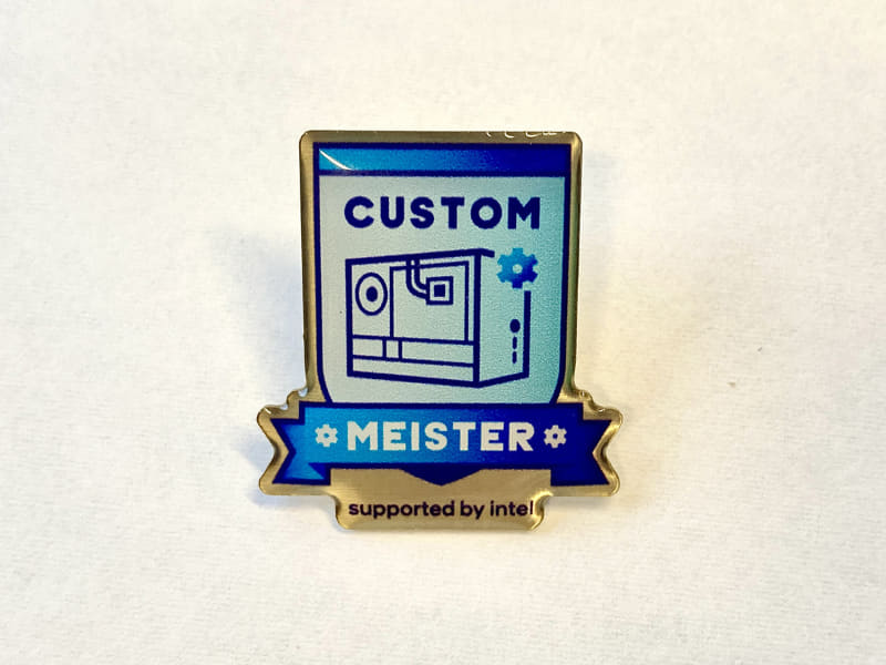 上級マイスター認定バッジ