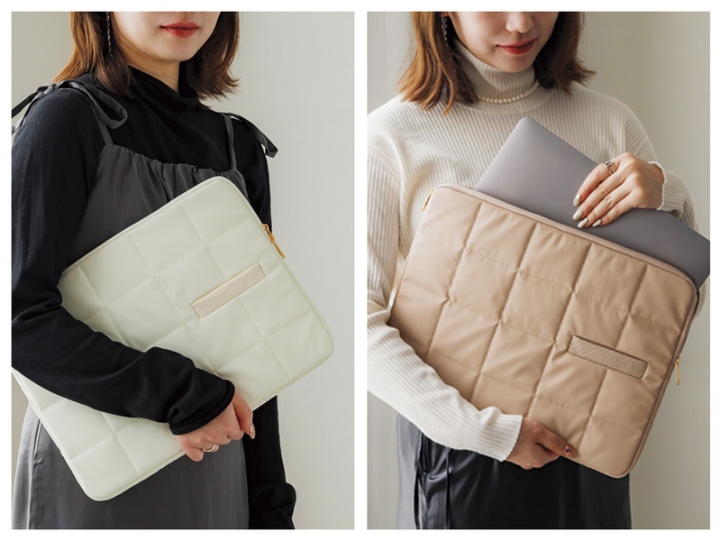 キルティングPCケース