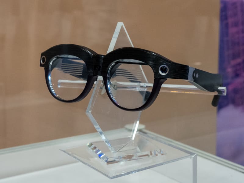 開発中のXRグラス