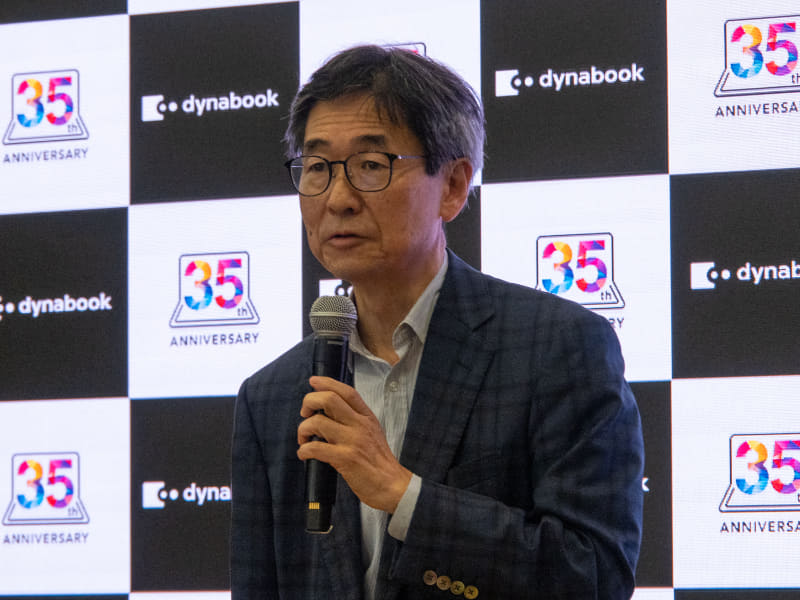 Dynabook株式会社 代表取締役社長 兼 CEO 覚道清文氏