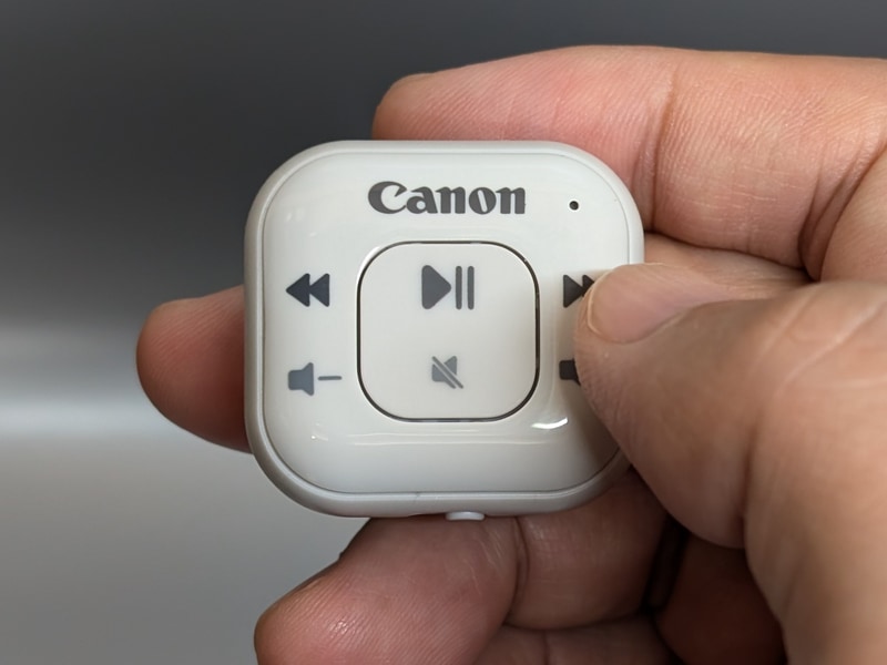 ページをめくる/戻るは左右のボタンを使って行なう。中央ボタンは電子書籍ユースであれば割当はない