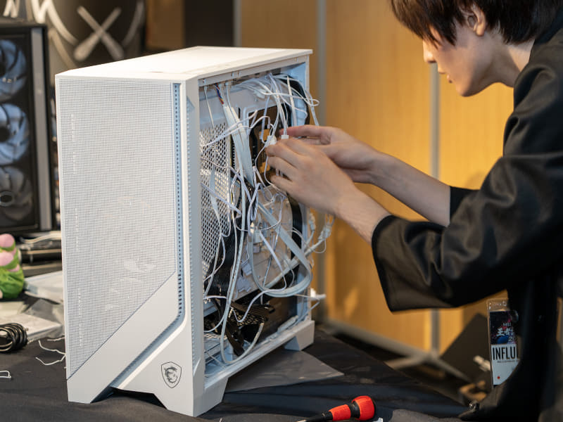 インフルエンサー大会ルールでは配線も動作すればOK