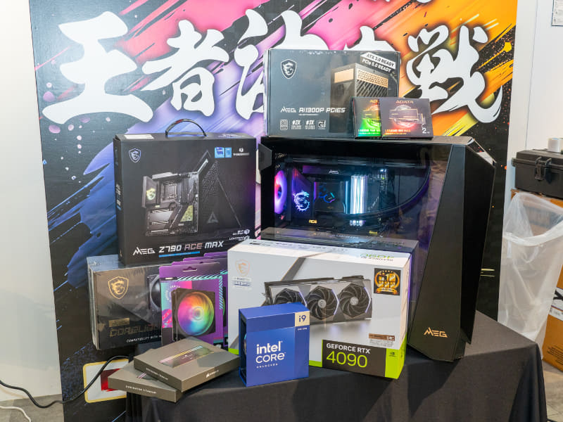 一般参加大会の優勝賞品はMSI製品を組み込んだ100万円相当のPCパーツ