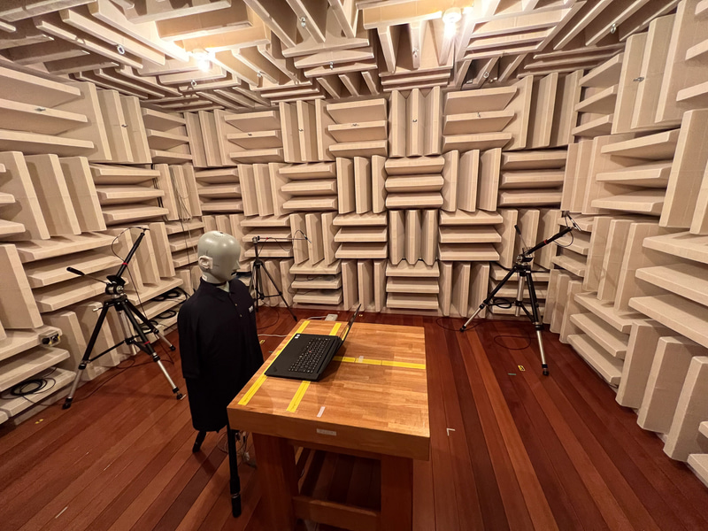 横浜市にある大和研究所、拷問テストやパネル開閉テスト、音響や電波試験などさまざまなテスト施設が用意されている(2021年に撮影)