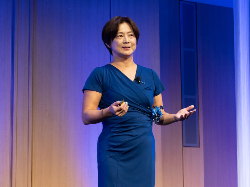 インテル株式会社 執行役員マーケティング本部長の上野晶子氏