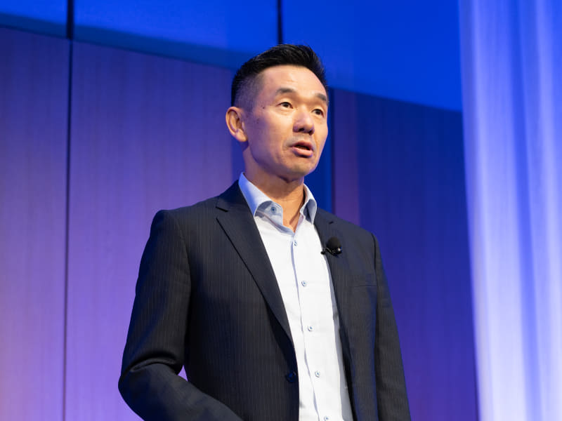 インテルコーポレーション セールス&マーケティング・コミュニケーション統括本部アジア・パシフィック日本地域本部長のハンス・チュアン氏