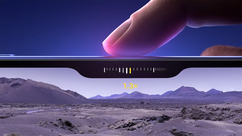 アクションボタンでカメラコントロールが可能