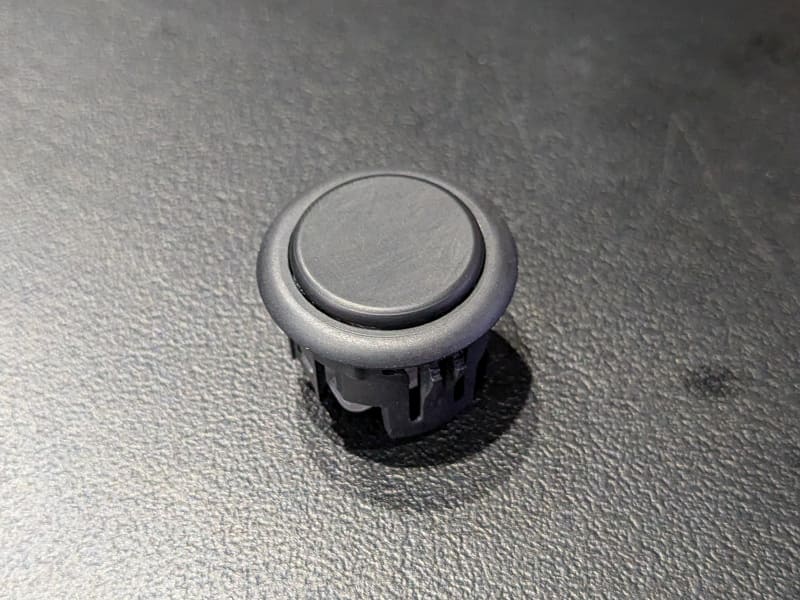 ZENAIM ARCADE CONTROLLERのボタン(試作品)