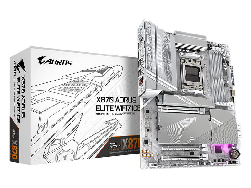 GIGABYTE X870 AORUS ELITE WIFI7 ICE