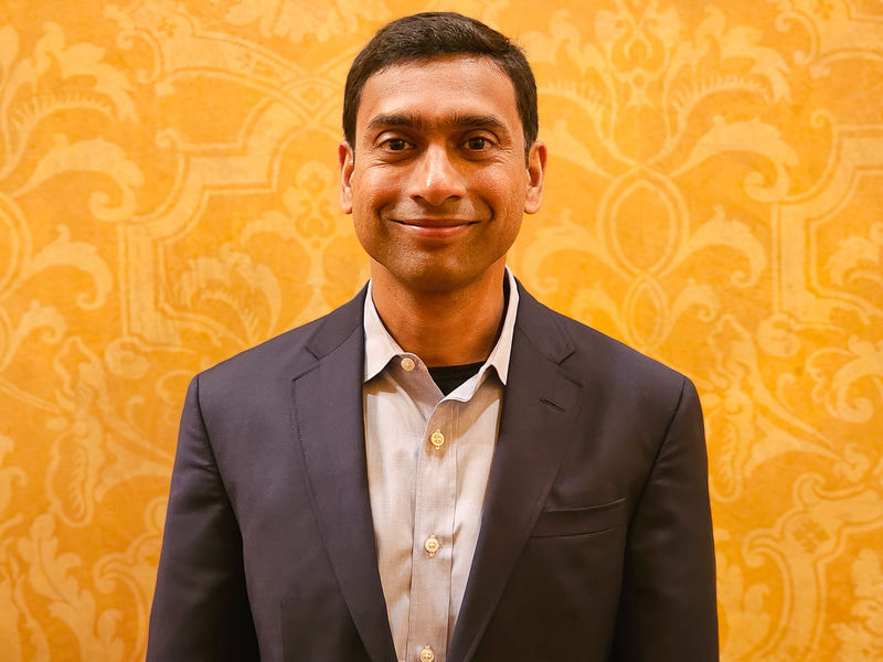 Microsoft Windows＋デバイス担当 執行役員 パヴァン・ダブルリ氏(1月のCESで撮影)