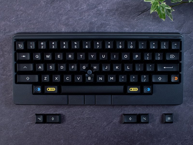 KAT White on Black Candy