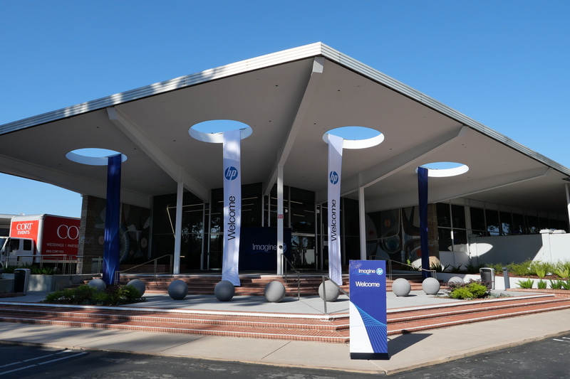 「HP Imagine 2024」が開催された、米国カリフォルニア州パロアルトのHP本社