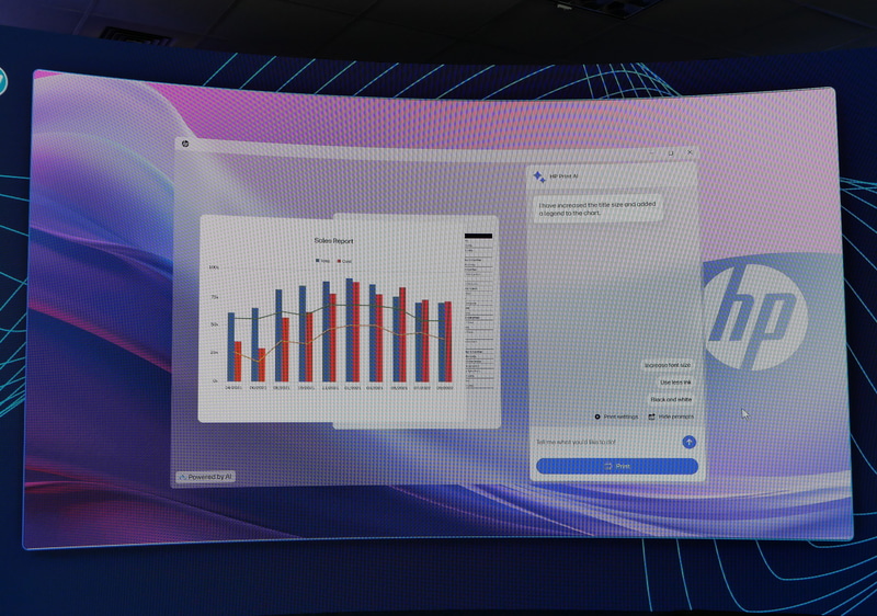 Excelのスプレッドシートやグラフの印刷も自動で最適化される