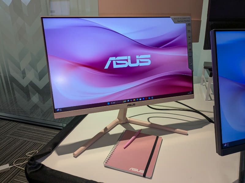 ASUS VU249CFE(ローズクレイ)