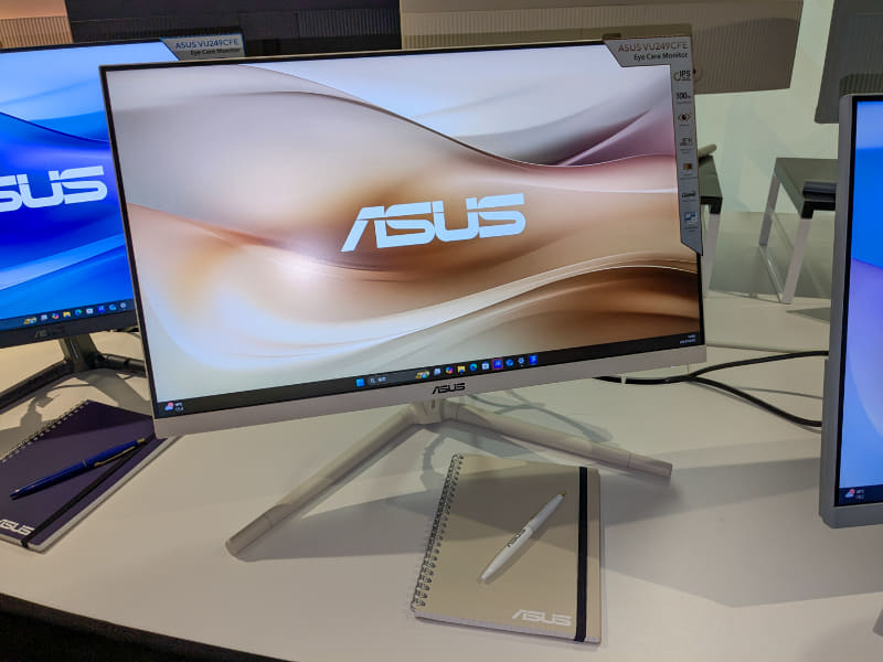 ASUS VU249CFE(オートミルク)