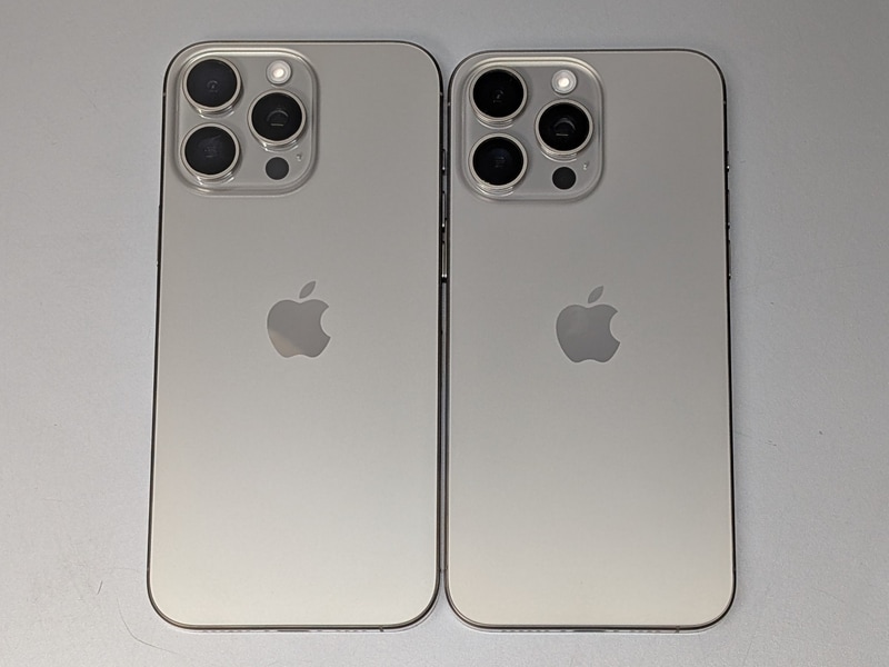 背面。カメラの配置は従来と変わっていない