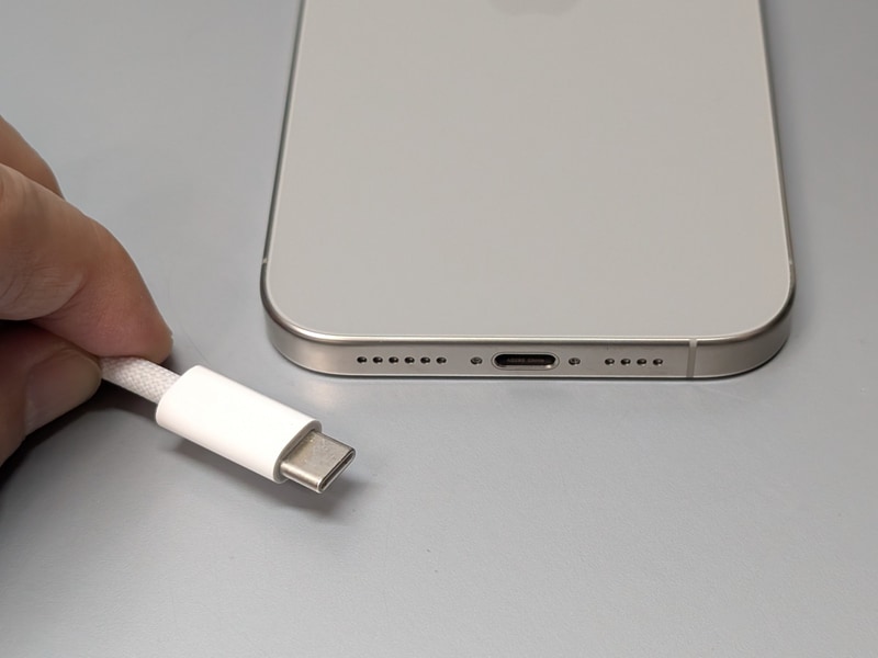 従来モデルから搭載されたUSB Type-Cポートは本モデルでも健在だ