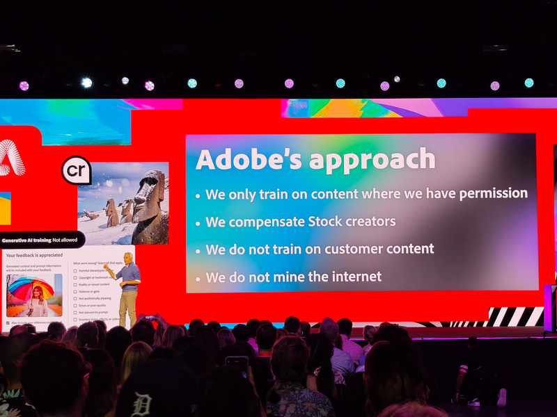 Adobeの生成AIのアプローチ
