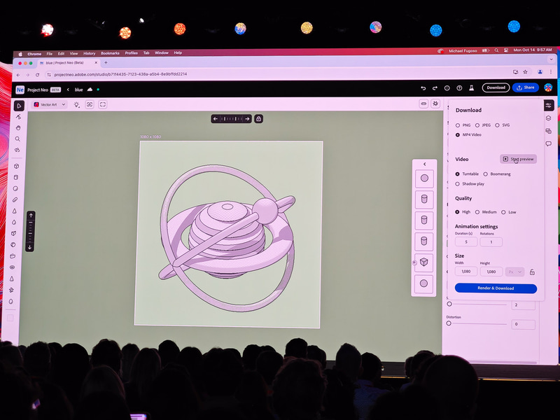 Illustratorの3D版とも言えるProject Neo