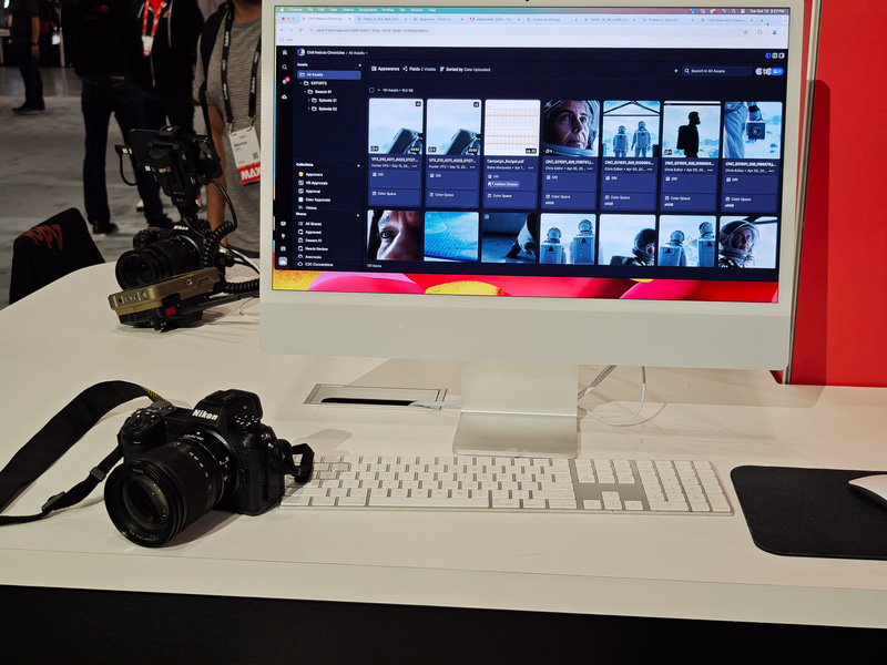 ニコン Z6IIIとFrame.io