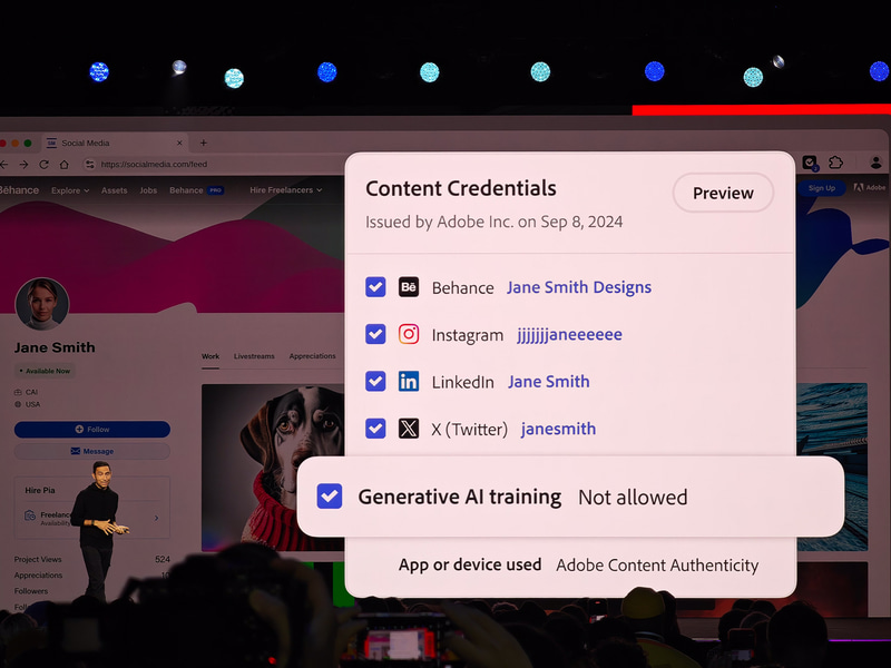 生成AIの学習を許可しない設定を追加することも可能になる