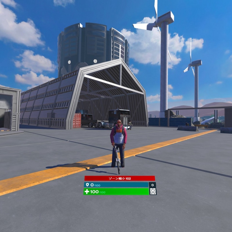 このようなゲーム画面が動いていれば解像度の差は気にならない