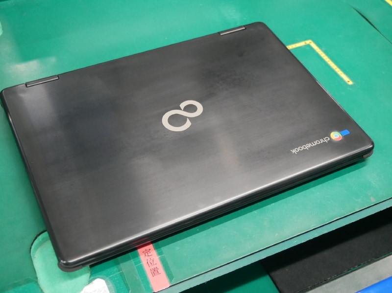 完成したChromebook