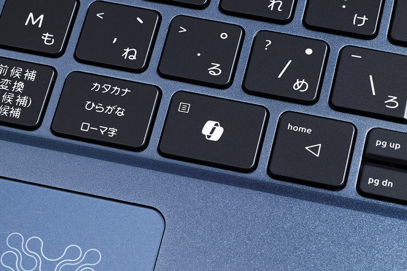 CopilotボタンからAI機能をすばやく活用できる