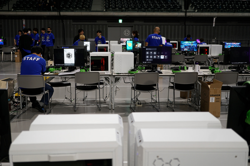 全60台のG-Tuneが利用された