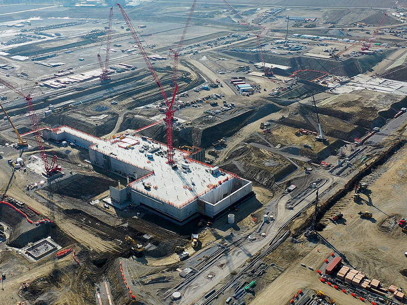 IntelのOhio One建設プロジェクト