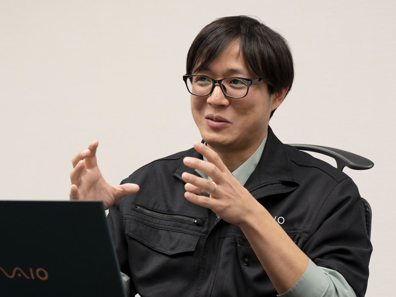 VAIO株式会社 開発本部 テクノロジーセンター メカ設計部 メカ設計課 メカニカルプロジェクトリーダー 長﨑竜希氏