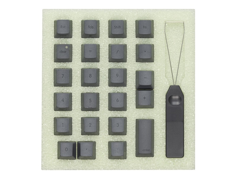 オプション品のMacユーザー向けキーキャップセット(ブラック)