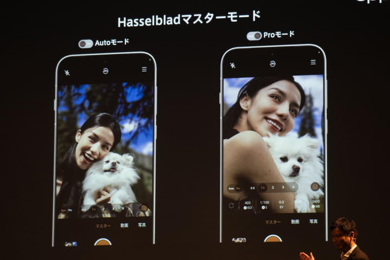 ハッセルブラッドと共同開発のカメラシステムを搭載