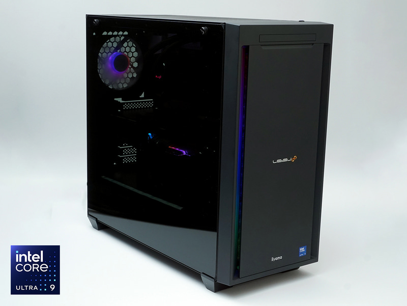 パソコン工房の「<a href="https://www.pc-koubou.jp/products/detail.php?product_id=1104582&utm_source=pcwatch&utm_medium=content-text&utm_campaign=advertorial_pcwatch_level_20241209&utm_content=nonpay" class="n" target="_blank">LEVEL-R78P-LC285K-ZEX [RGB Build]</a>」。価格は48万6,800円から