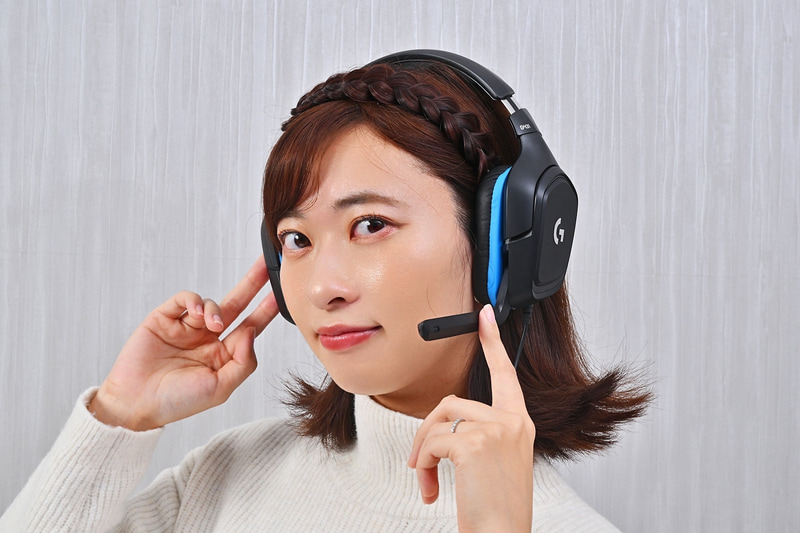 ゲーミングヘッドセットはUSB/アナログ接続の「Logicool G431」