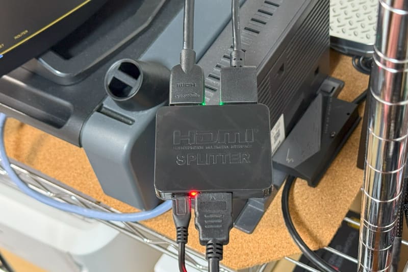 筆者が使用しているHDMIスプリッター