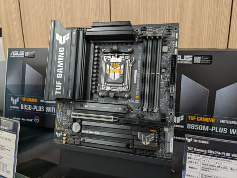 ASUS、Ryzen 9000 X3D対応のB850/B840マザー10機種 - PC Watch