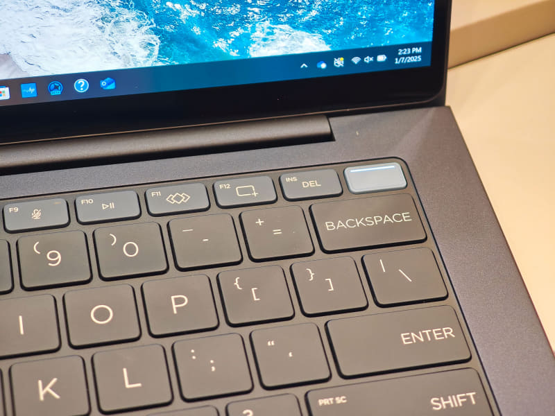 指紋認証は電源ボタンと共通