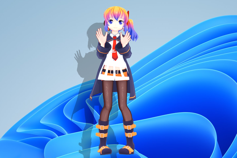 マウスを動かしたりクリックしたりすると特別なモーションが発生する