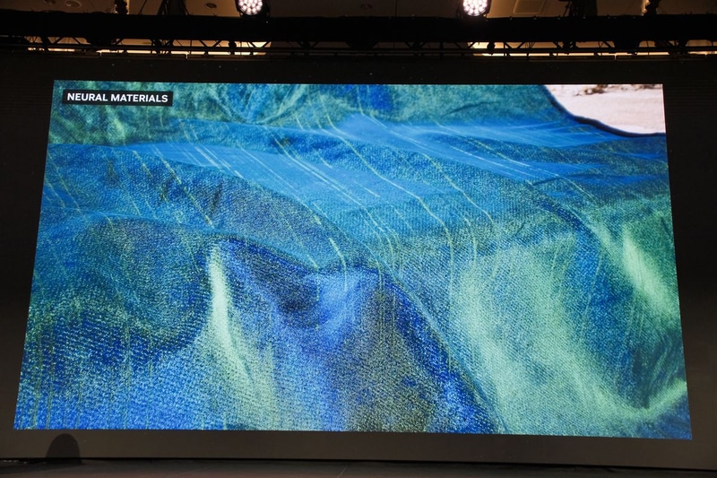 左が通常のマテリアル、右がNeural Materials