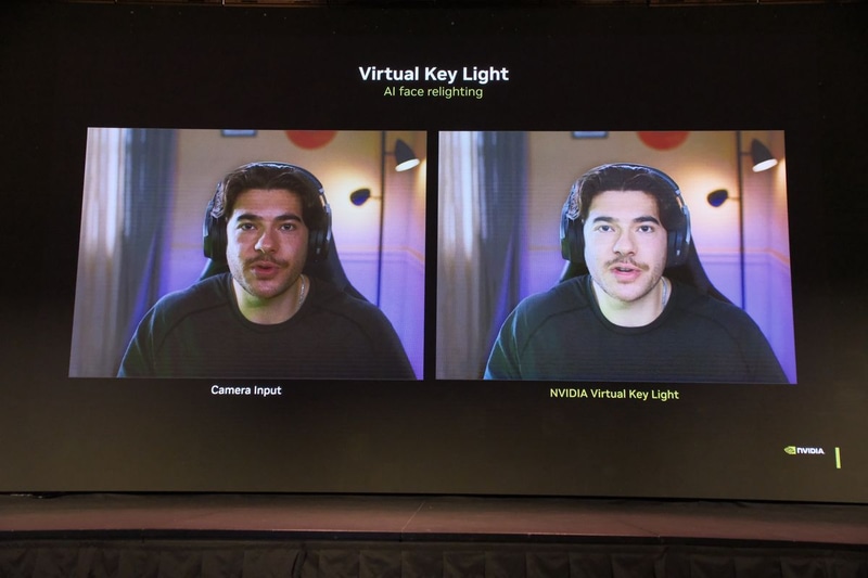 Visual Key Light。左が適用前、右が適用後