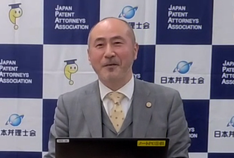 日本弁理士会 著作権委員会委員長の中 富雄氏