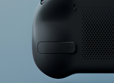 曲線形のバックボタン