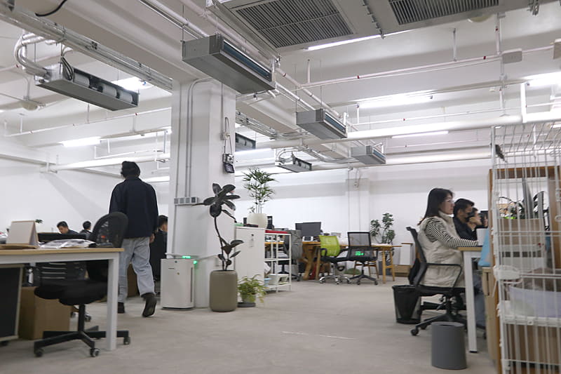 現在の仮オフィス