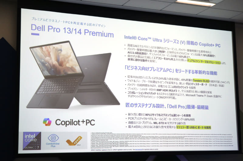 Dell Pro Premiumシリーズの特徴