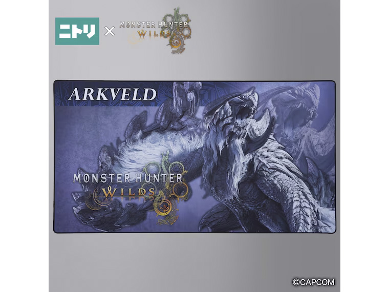 「モンスターハンターワイルズ」鎖刃竜アルシュベルド デスクマット
