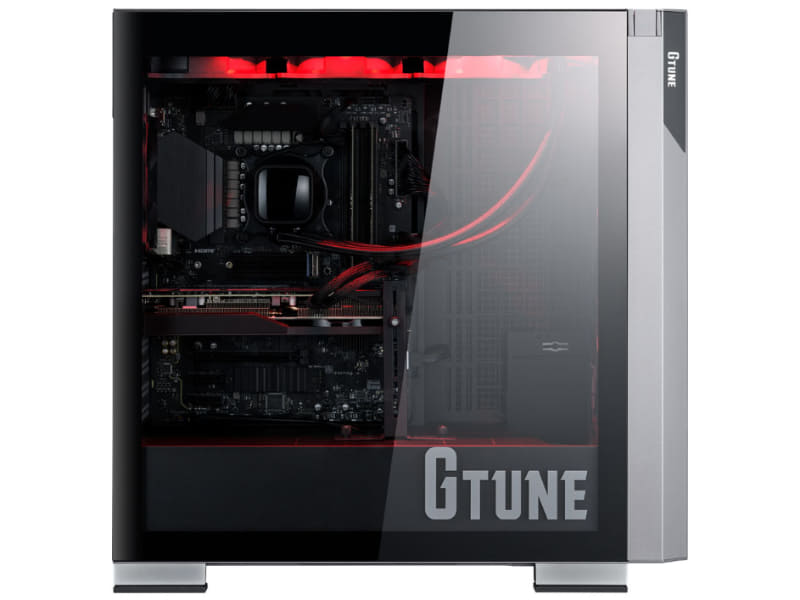 ケースはレッドを強調したデザインに変更