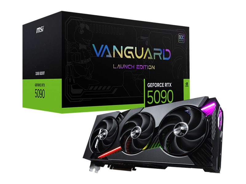 GeForce RTX 5090 32G VANGUARD SOC LAUNCH EDITION