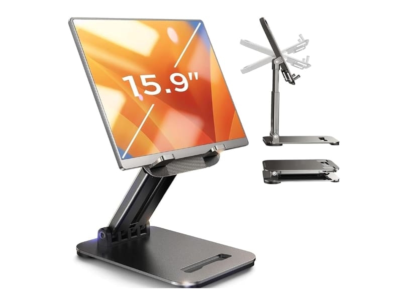 LISEN<BR>タブレットスタンド 2E56<BR>実売価格:2,000円前後